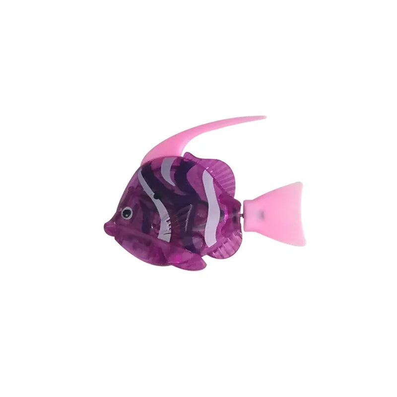 "Dive into fun with this swimming robot fish toy! 🐠 Perfect for cats and dogs 🐱🐶 #InteractiveToy #PetFun"