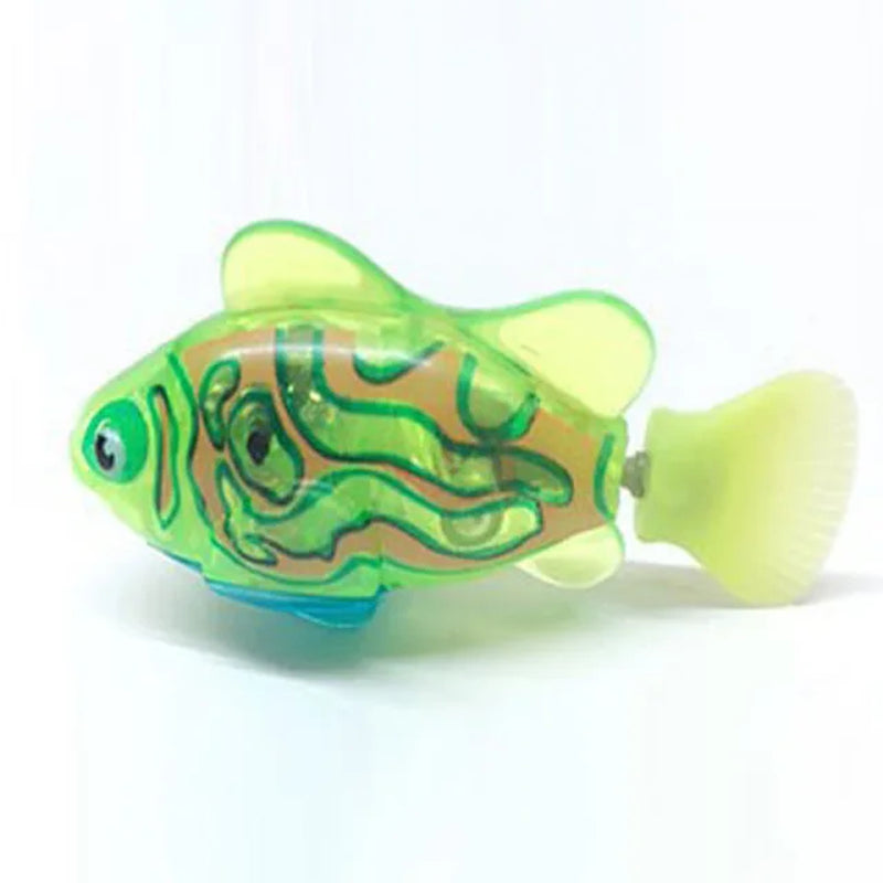 "Dive into fun with this swimming robot fish toy! 🐠 Perfect for cats and dogs 🐱🐶 #InteractiveToy #PetFun"