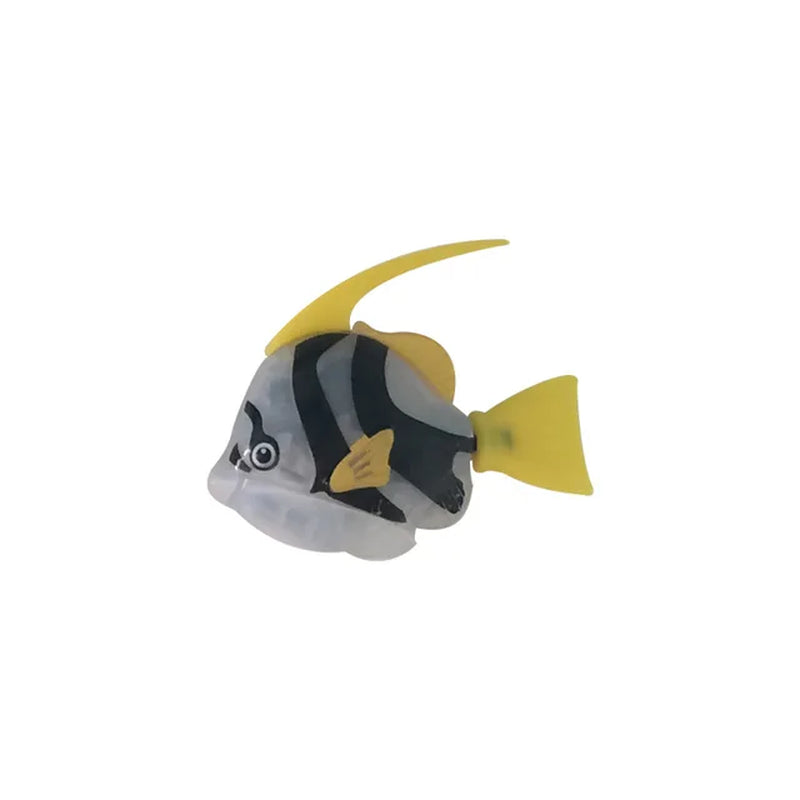 "Dive into fun with this swimming robot fish toy! 🐠 Perfect for cats and dogs 🐱🐶 #InteractiveToy #PetFun"